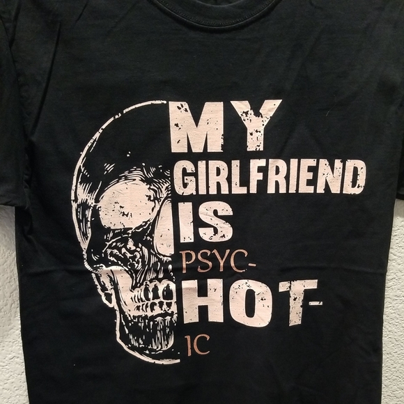 My Girlfriend Small Fruit of the Loom T shirt - Picture 6 of 7